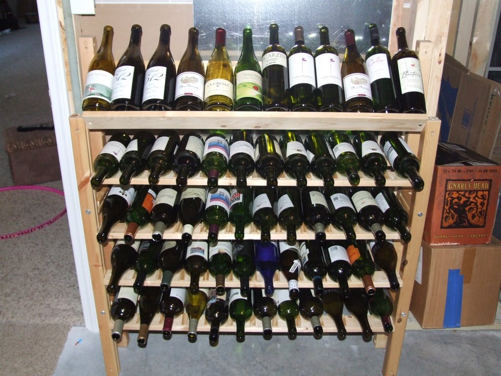 IKEA wine rack